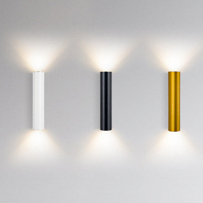 Contemporary Round LED 2-Light Wall Lamp