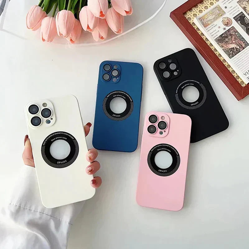 Slim Magnetic iPhone Charging Cover