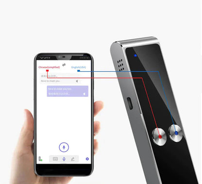 Portable Instant Voice Translator Device