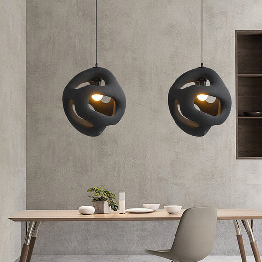 Natural Wooden Pendant Lamp - Fesara