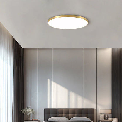 Sleek Circular LED Ceiling Fixture Indoor Home Lighting