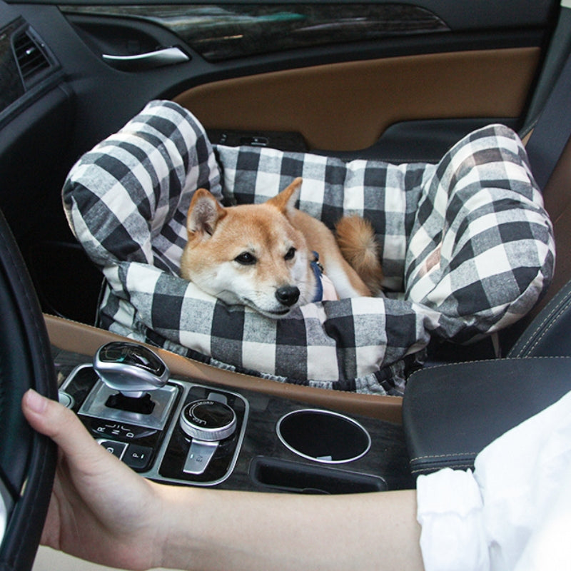 Cozy Pet Car Seat - Safe & Comfortable Dog Bed