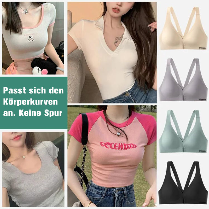 Comfortable Push Up Bra with Front Closure