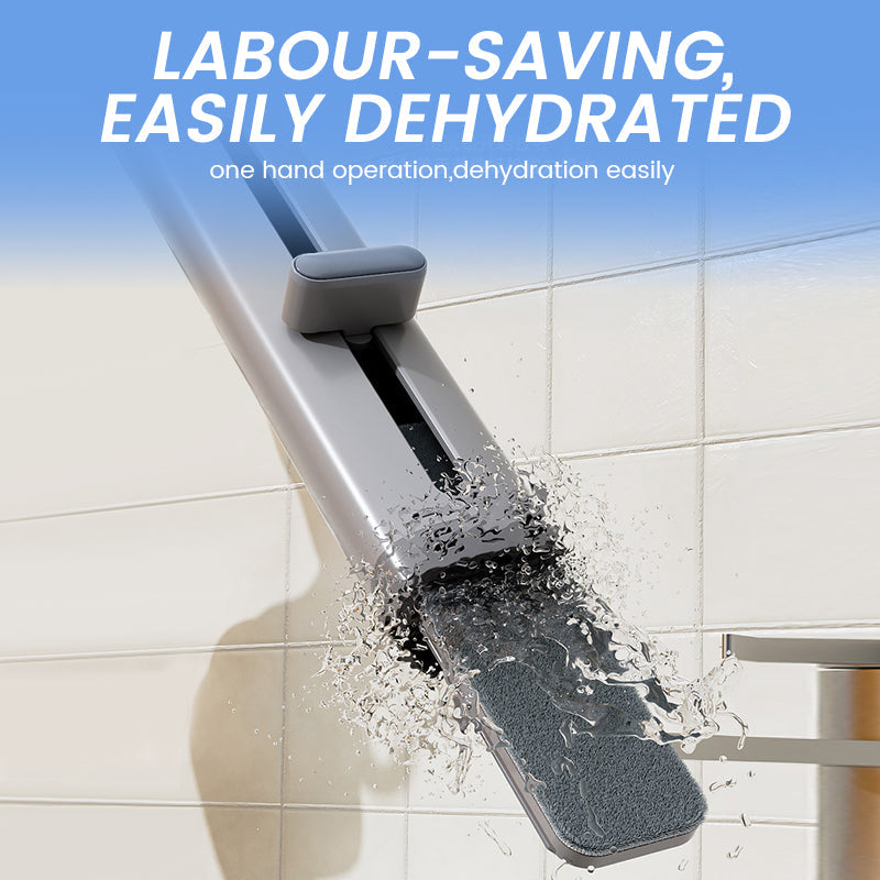 Compact Spin Mop with Extendable Crevice Tool
