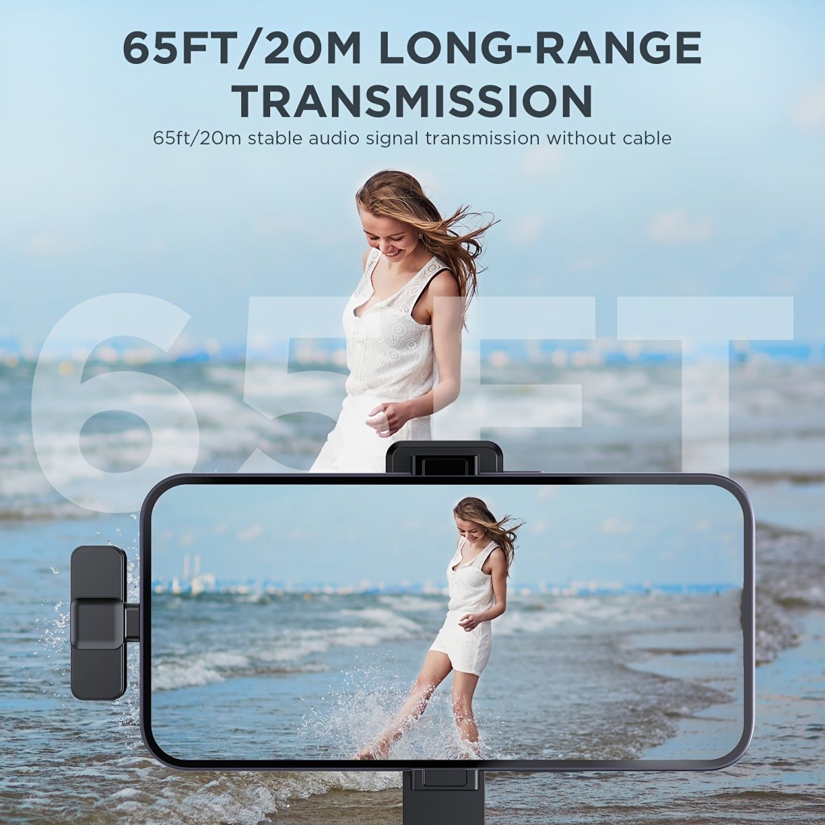 Compact Clip On Mobile Microphone