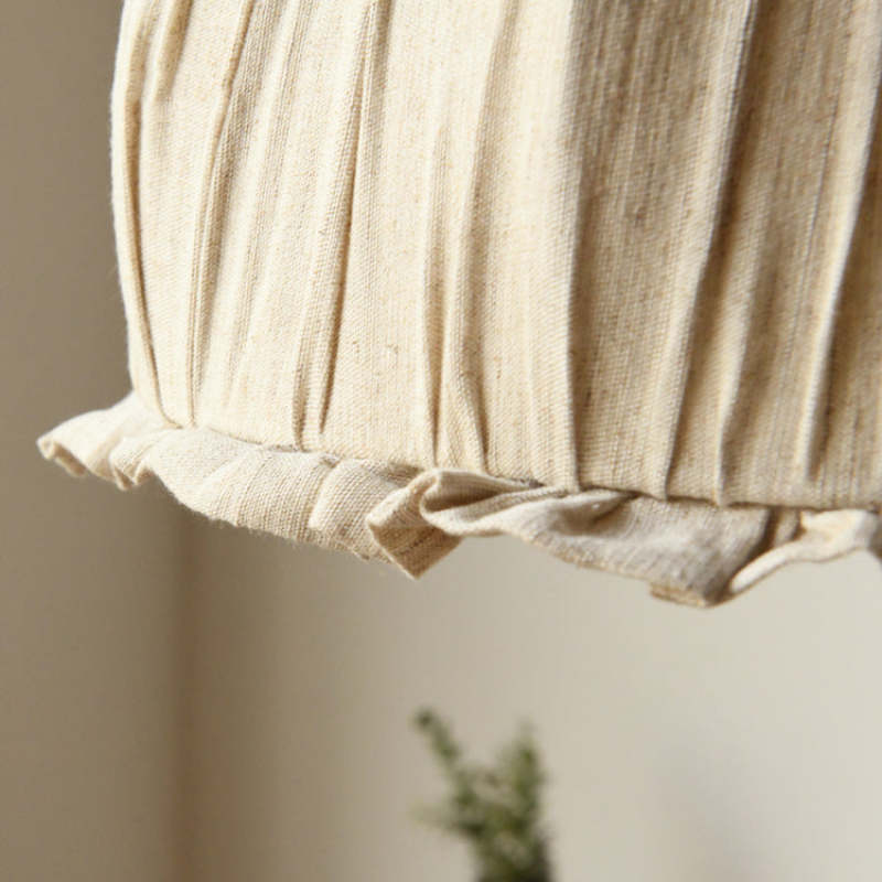 Chic Linen Hang Pendant Light
