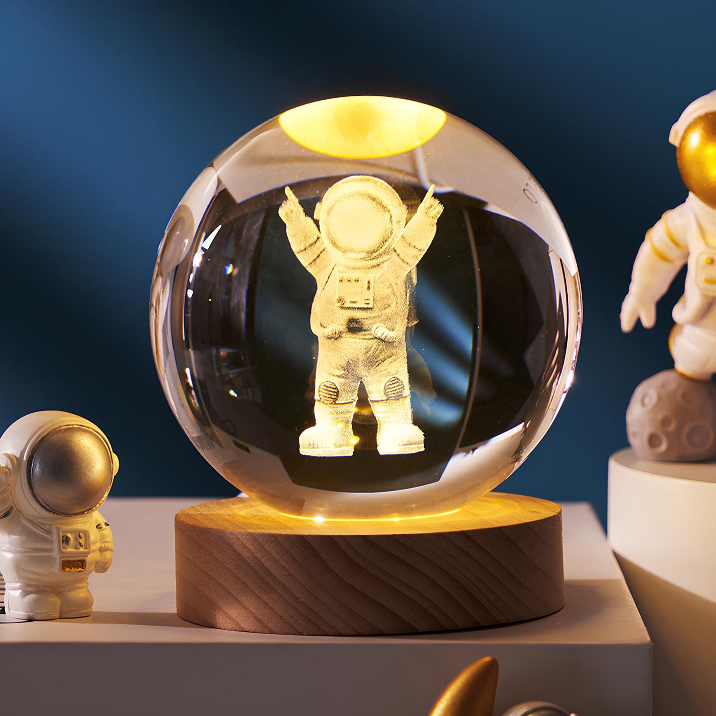 Glowing Solar System LED Light Display