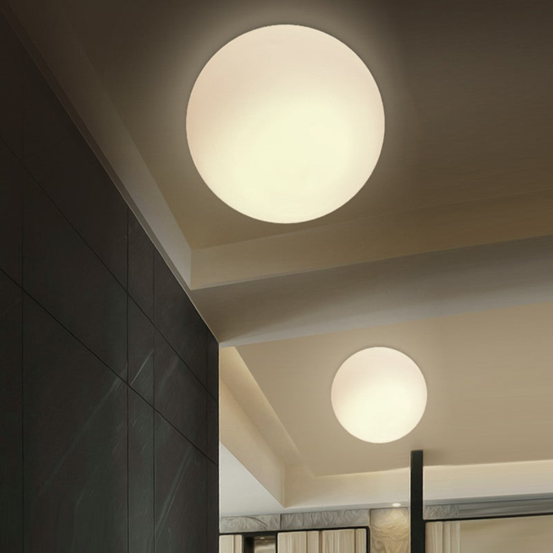 Modern Round Ceiling Light Fixture Flush Mount Design