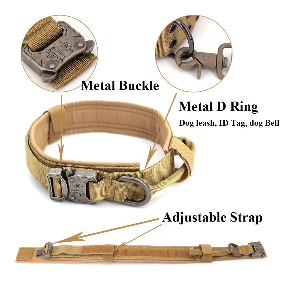Durable Padded Dog Vest - Adjustable Training Harness