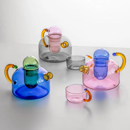 Modern Teapot And Mug Coffee Set Urban Design - Fesara