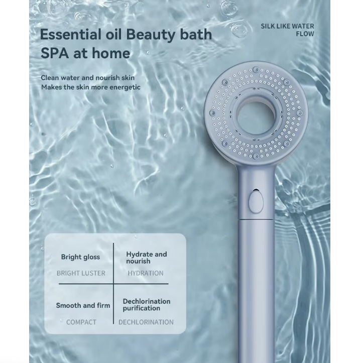 Strong Water Pressure Massage Shower Head Spray