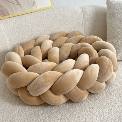 Colorful Geometric Floor Pillow with Removable Cover