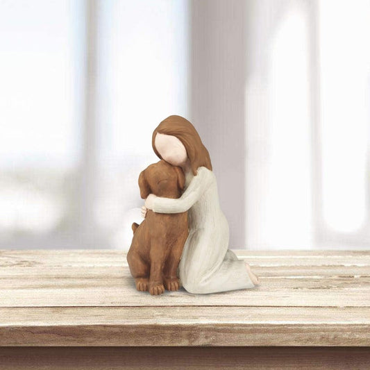 Adorable Dog Angel Decor Figurines - Fesara