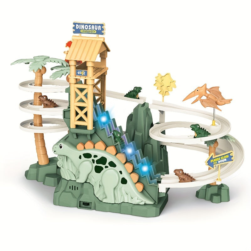Fun Kids Dinosaur Double Loop Racing Track - Fesara