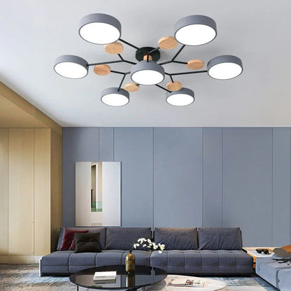 Sleek LED Ceiling Fixture Home Lighting