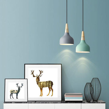 Stylish Round Glass Pendant Light
