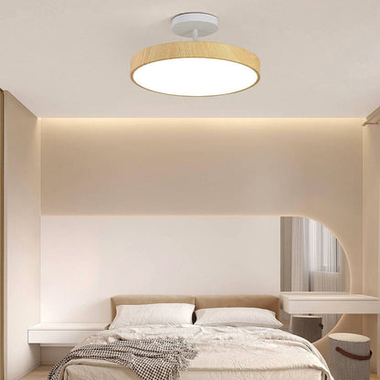Asian Style Round LED Ceiling Mount Light