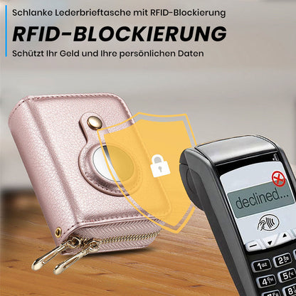 Smart RFID Blocking Leather Wallet