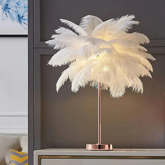 Tropical Palm Tree Table Lamp - Fesara