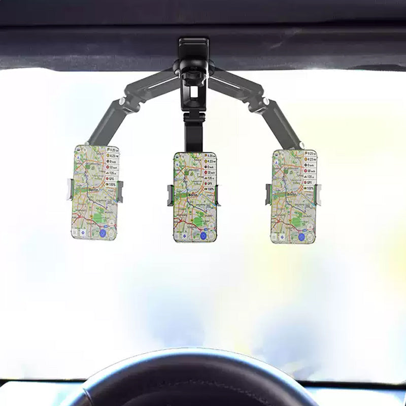 Adjustable Car Phone Mount Sun Shade Holder