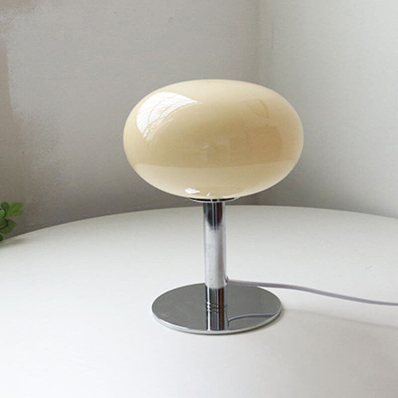 Classic Antique Circular Glass Desk Lamp