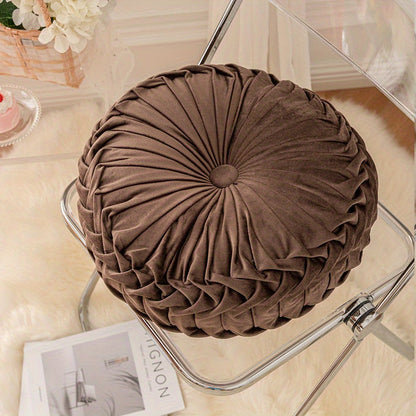 Soft Velvet Pumpkin Decorative Pillow