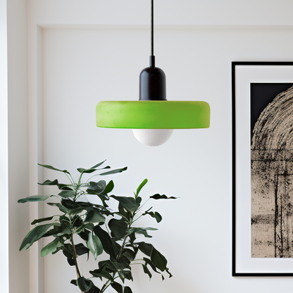 Colorful Glass Pendant Lamp for Modern Dining Rooms