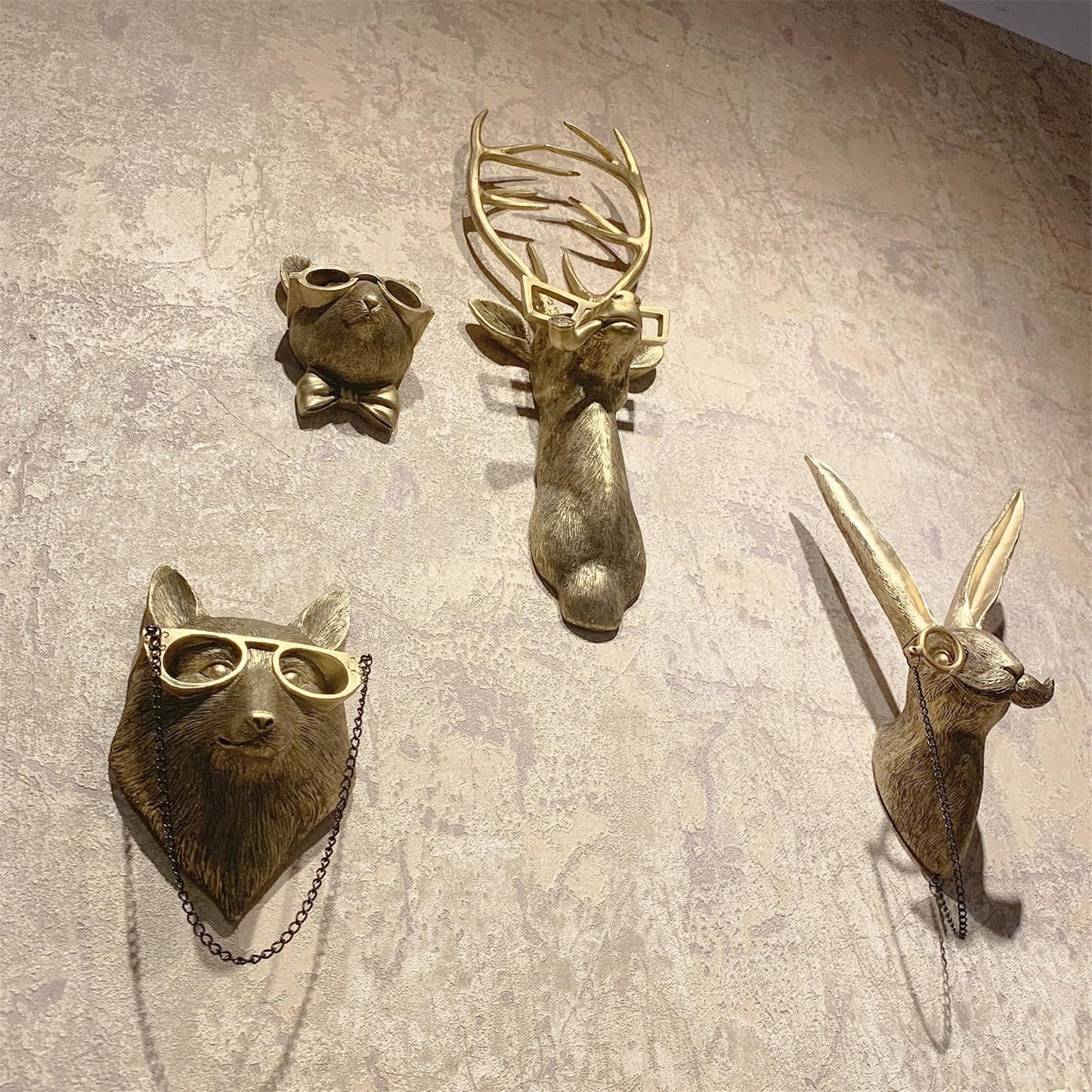 Wildlife Animal Head Wall Art Decor