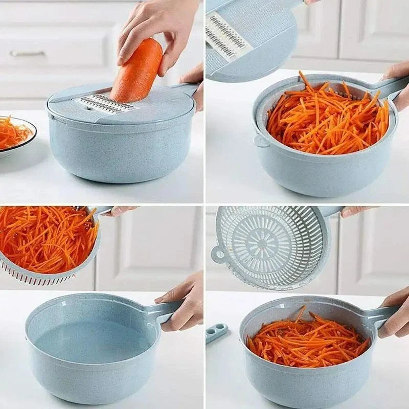 Fesara | 12-In-1 Kitchen Cutter Tool Set