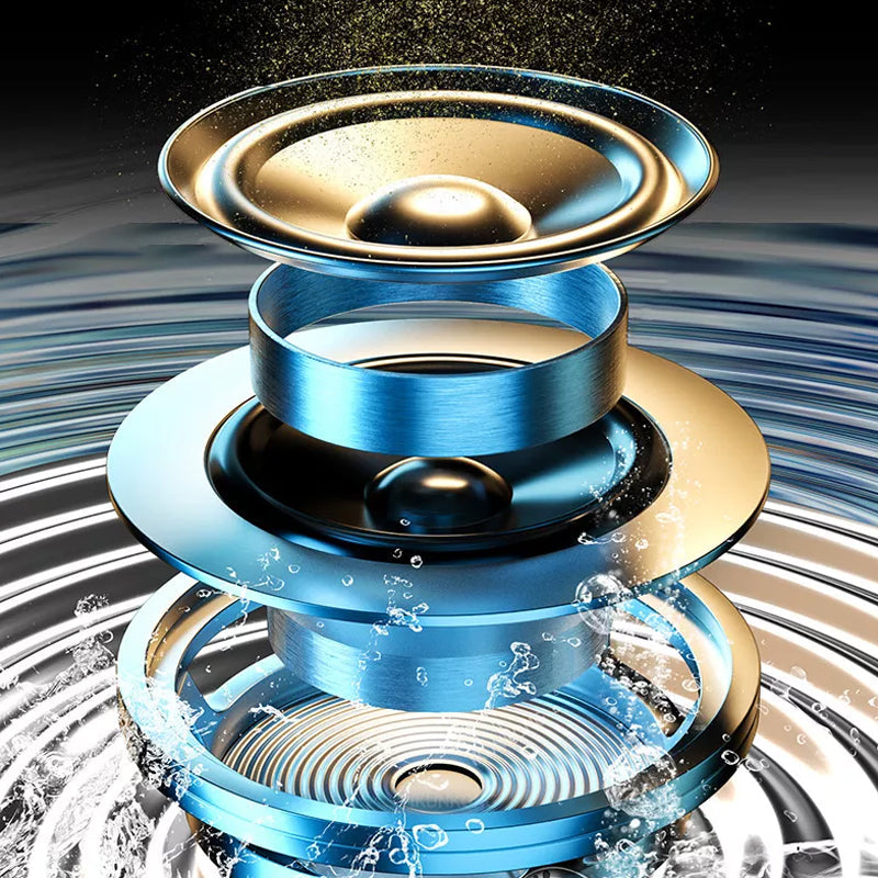 Portable Bluetooth LED Speaker Subwoofer System