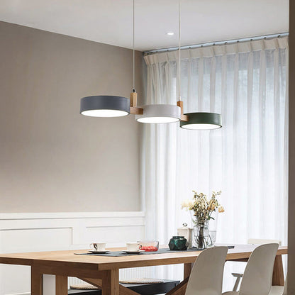 Sleek Scandinavian Hanging LED Lamp