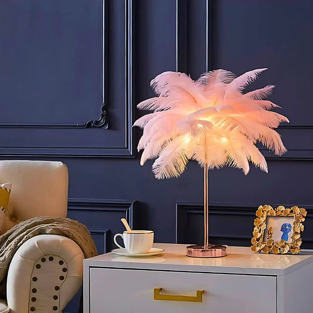 Tropical Palm Tree Table Lamp