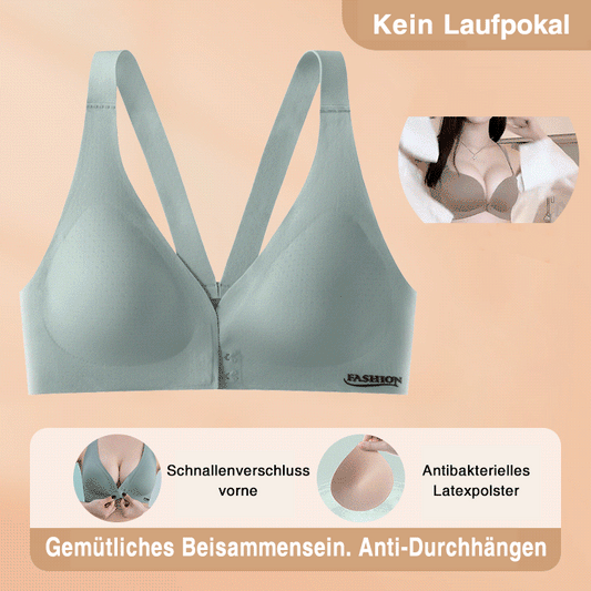 Comfortable Push Up Bra with Front Closure - Fesara