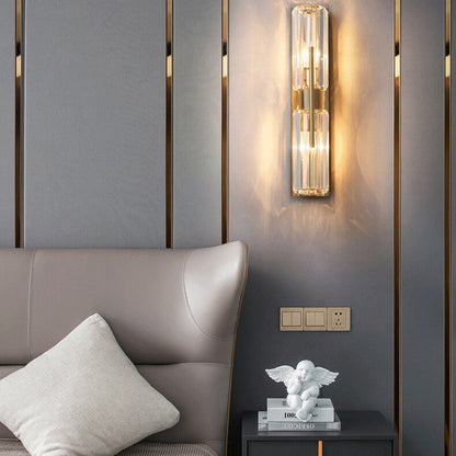 Elegant Sparkle Crystal Wall Lamp