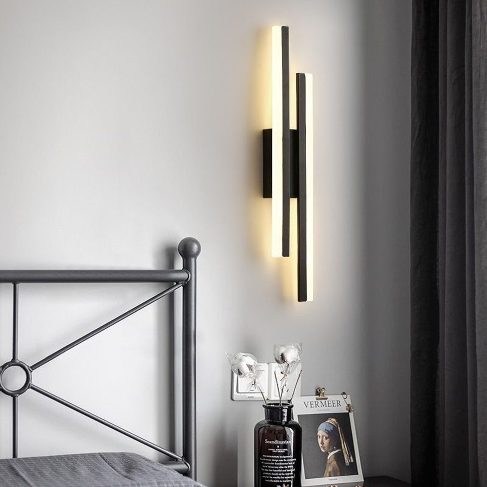 Modern Slim LED Wall Lamp for Bedroom and Hallway