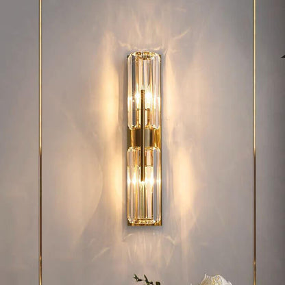 Elegant Sparkle Crystal Wall Lamp