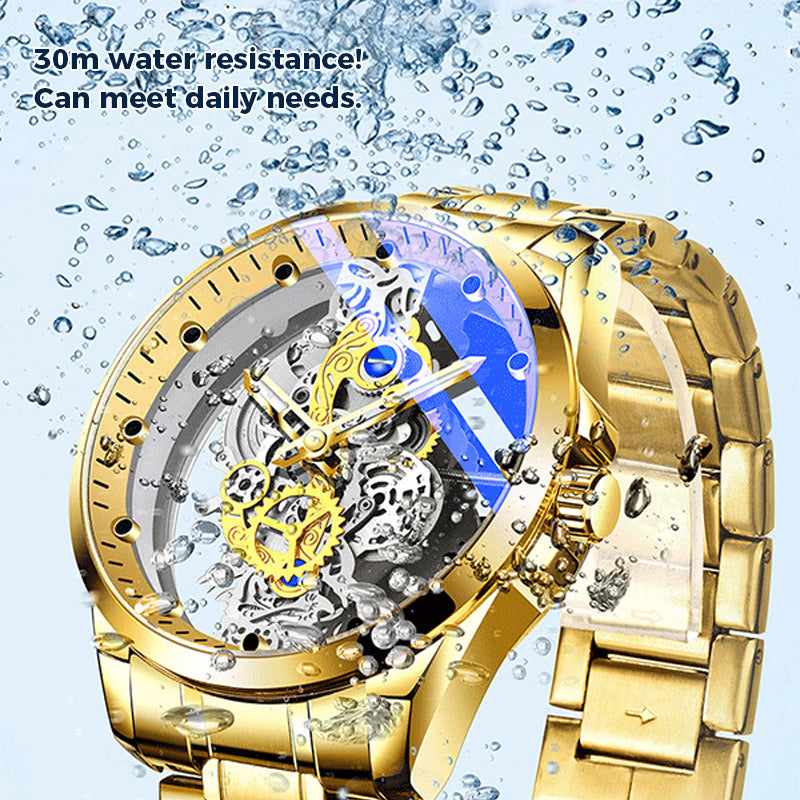 Precise Self-Winding Mechanical Watch