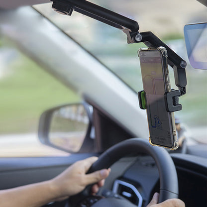 Adjustable Car Phone Mount Sun Shade Holder