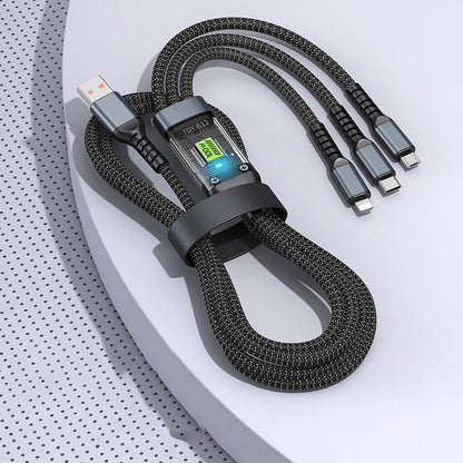 Quick Charge 3-in-1 USB Data Cable