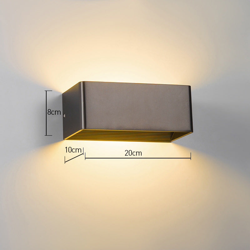 Elegant Square Wall Light for Ambient Home Lighting