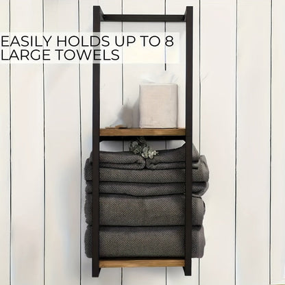 Stylish Wall Mounted Towel Holder
