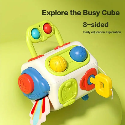 Colorful Baby Learning Cube Toy