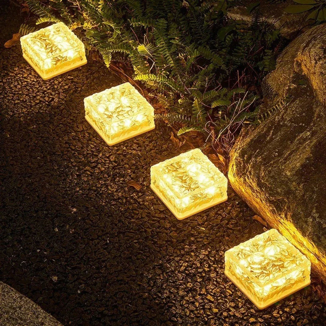 Eco Friendly Solar Garden Brick
