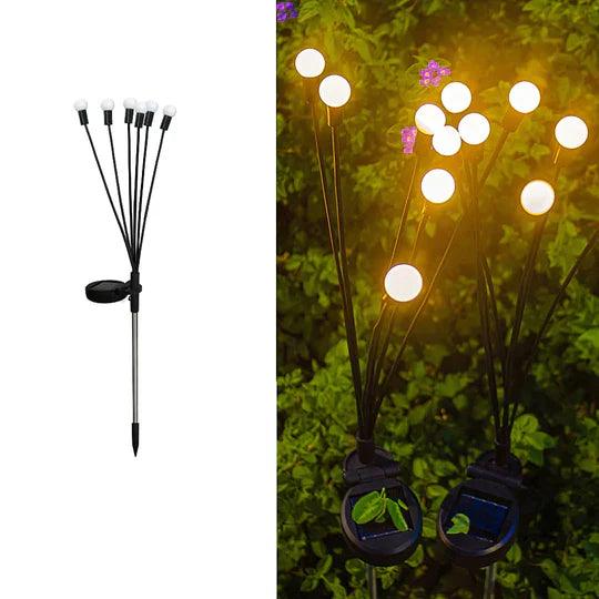 Fesara Solar String Lights (8 Pack) Outdoor Fairy Lights - Fesara