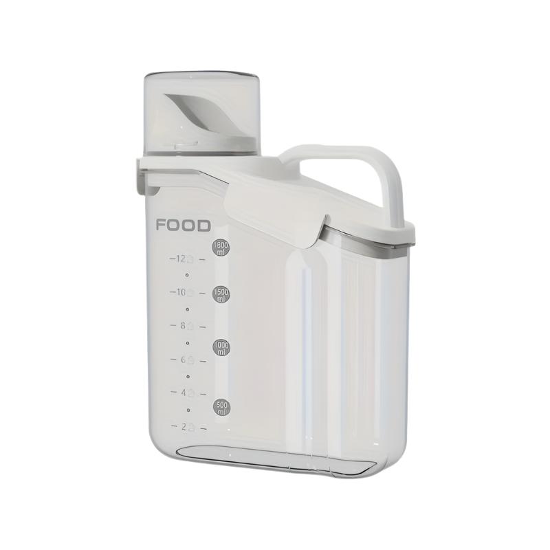 Pet Food Storage Container with Measuring Cup