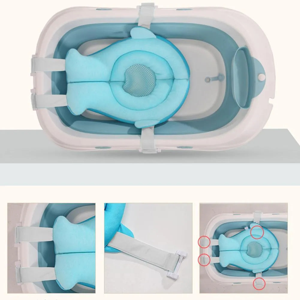 Comfortable Baby Bath Support with Cushion