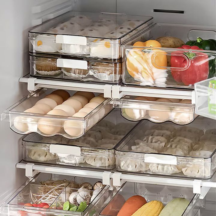 Organized Fridge Storage for More Space