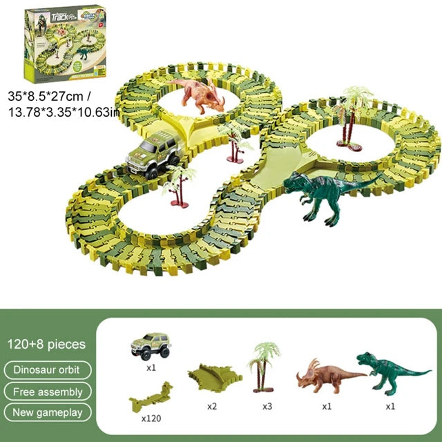 Fun Dinosaur Train Track Set