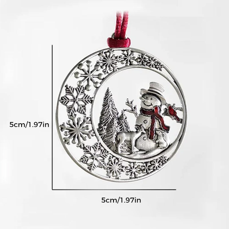 Metallic Christmas Tree Ornament