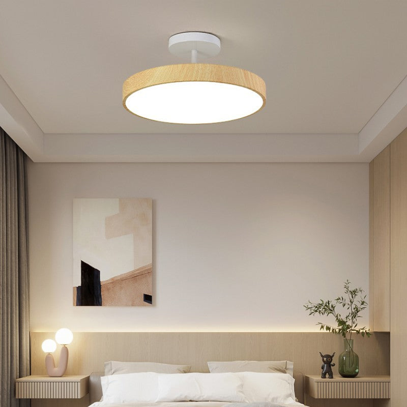 Asian Style Round LED Ceiling Mount Light